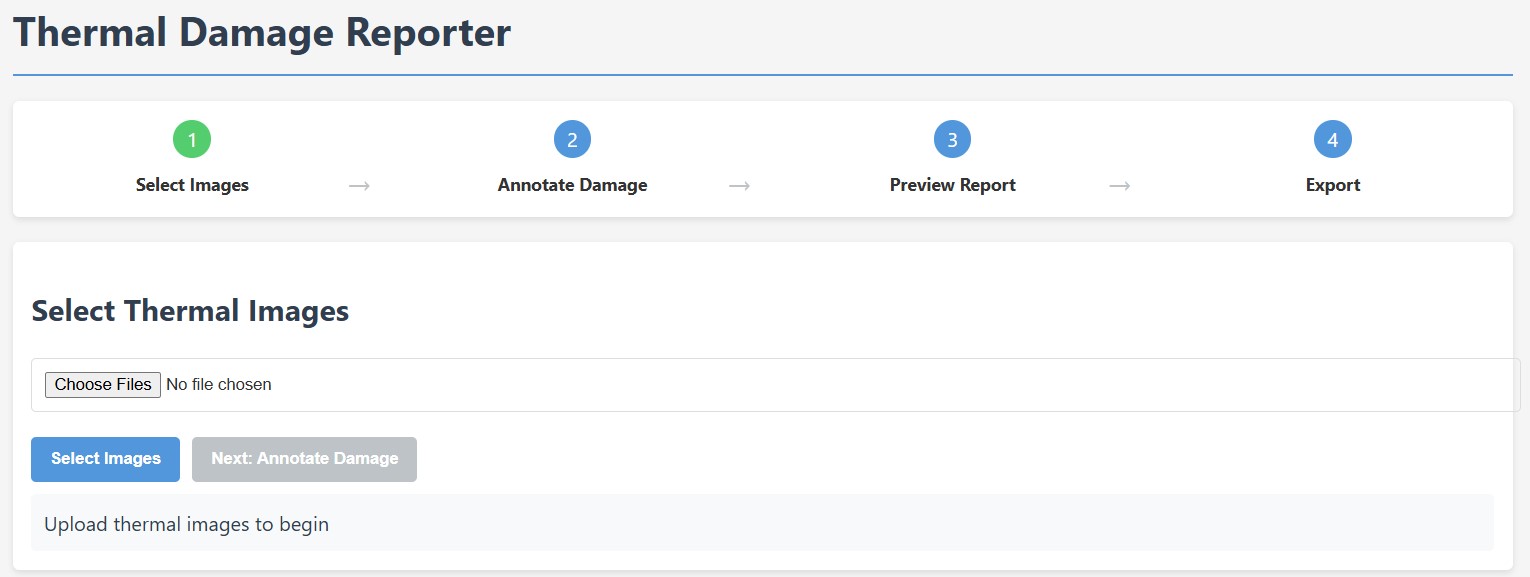 Preview for Thermal Report